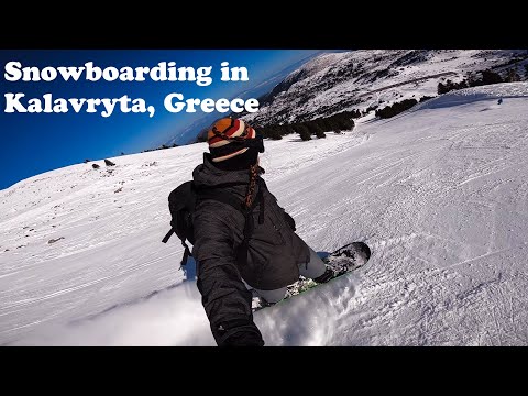 Πήγαμε για SNOWBOARD στα ΚΑΛΑΒΡΥΤΑ. Μια επική ημέρα για χιονοδρομία στο Χελμό | travelshare.gr