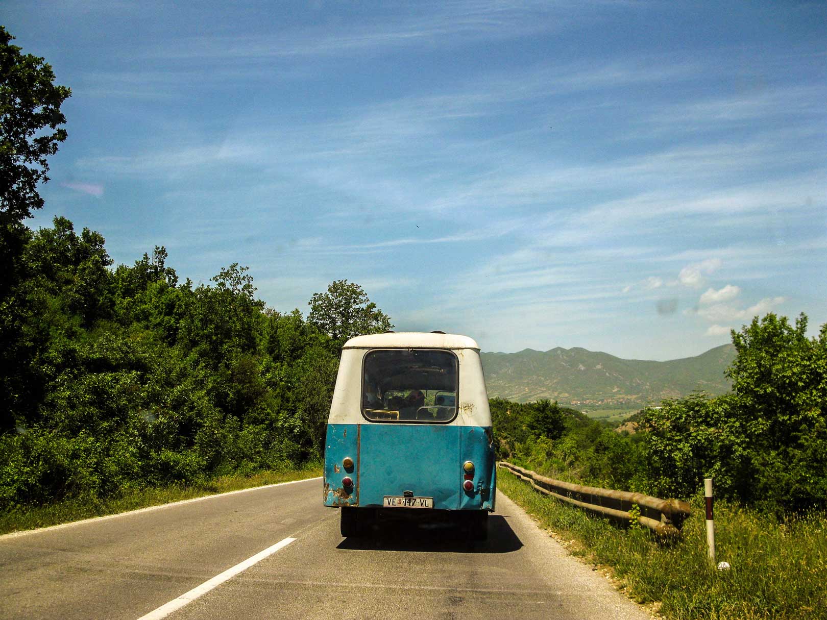 vintage bus skopje travelshare.gr Οχρίδα road trip