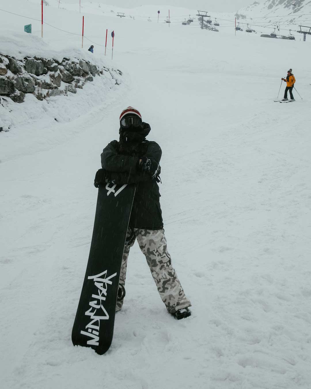 snowboarding at hintertux Austria χιονοδρομικά της Αυστρίας