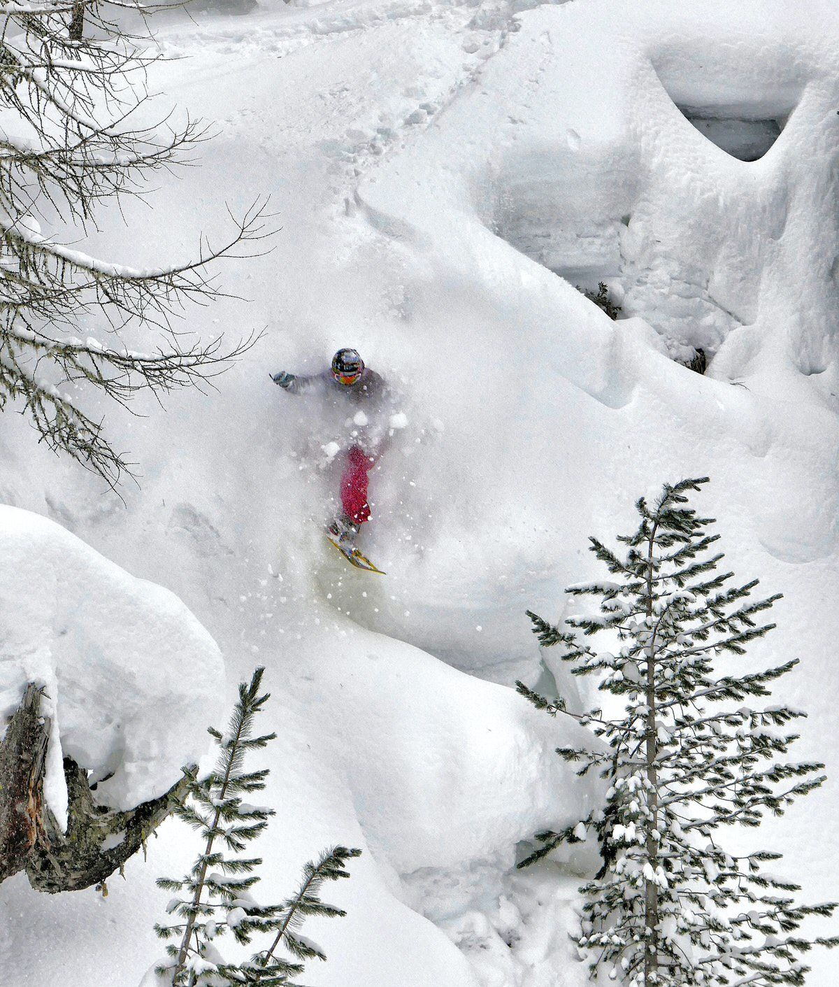 σανίδα snowboard πούδρα χιονιου travelshare.gr